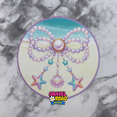 Pearls on Cardstock