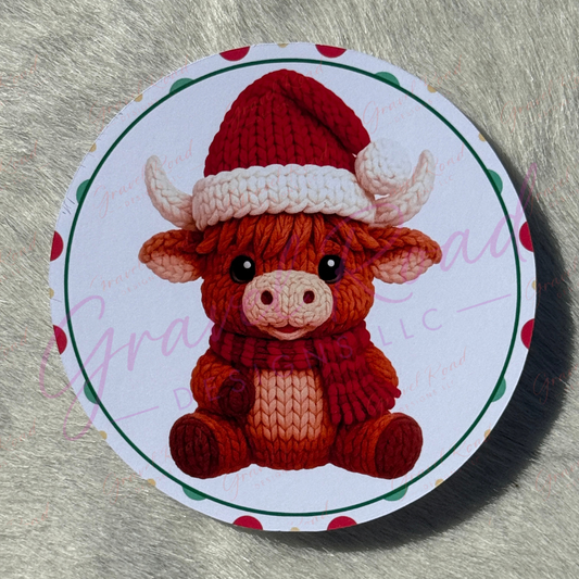 Highland Cow Christmas #10