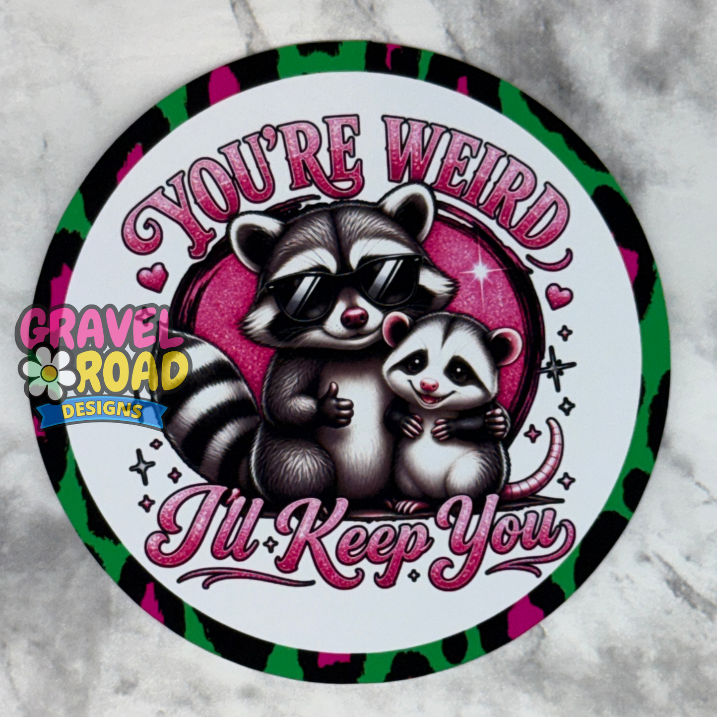 Raccoons #7 Cardstock Only